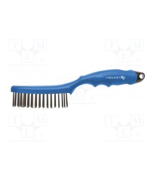 HT3B622 Brush; wire; stainless steel; plastic; 250mm; Number of rows: 4 vQwvytC2MYJvgnKnlY_qiZJtAAZiUmR8UCtzd6pnnc4