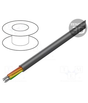 78016 SL005 Wire; EcoCable Mini; 6x26AWG; unshielded; 300V; 30.5m; Cu; stranded vzMWrJKKq2vgfnbU2YFx-MPr-FIf2Xo7q8fM58Qbwz4