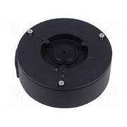 PFA130-E-BLACK Junction box; Ø124x41mm; IP66; black; aluminium; -40÷60°C NWHHhCsm-G8L32LI8brVrMk7jnAkniNgeYvCqUZ4uAw