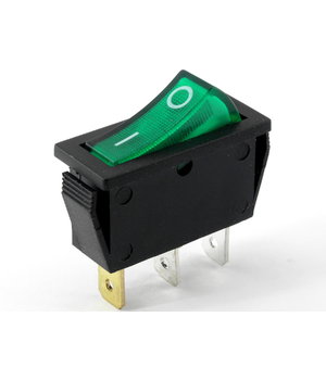 ROCKER SWITCH 15A/250VAC, viens kontakts, ar apgaismojumu, zaļš, ON-OFF

 CPR440.jpg