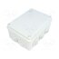 1SL0822A00 Enclosure: junction box; X: 120mm; Y: 162mm; Z: 73mm; wall mount 8a6mEQ01wnzhPztZ6kB74UhtJ4Y5hcS19MIPPECQpQw
