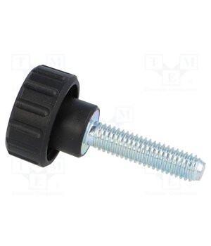 6581 Knob; Ø: 20mm; Ext.thread: M6; 25mm; H: 16mm; polyamide; knurled 6Su_pIDR0_YDutJm1LgPcWSanS0fz80fGxLhX5zPi6Y