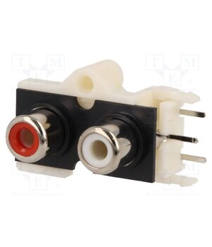 VG03176 Connector: RCA; socket; female; double deck; angled 90°; THT b74YuTgr9F67UixI6hsi44pgE0j1SMiC-tAhDM9qYj0