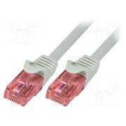 CQ2072U Patch cord; RJ45 plug,both sides; U/UTP; 6; stranded; Cu; 5m; LSZH zLT-z64fET2vAa6J7SUo9FLvA3eAzCWgKsrjK1YY1v4