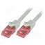 CQ2072U Patch cord; RJ45 plug,both sides; U/UTP; 6; stranded; Cu; 5m; LSZH zLT-z64fET2vAa6J7SUo9FLvA3eAzCWgKsrjK1YY1v4