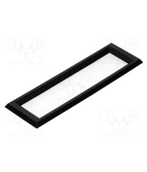 EA 017-7UKE Frontal bezel; Dim: 97.5x29.4mm; 81.5x17.2mm; ABS; Colour: black ePyrZ5DAitn0XpM6gXrGPxmlb7XwKEOZVRzm-Vgp5Lw