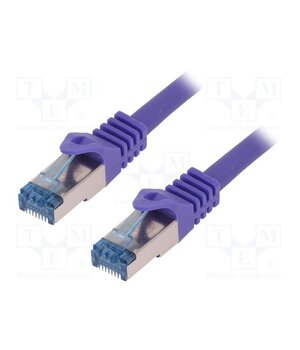 CQ303VS Patch cord; RJ45 plug,both sides; S/FTP; 6a; stranded; Cu; 1m; LSZH SxiD_UQhub-qW34vwasTCpeBD7Vkpf3EiZpDU_2whOA