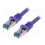 CQ303VS Patch cord; RJ45 plug,both sides; S/FTP; 6a; stranded; Cu; 1m; LSZH SxiD_UQhub-qW34vwasTCpeBD7Vkpf3EiZpDU_2whOA