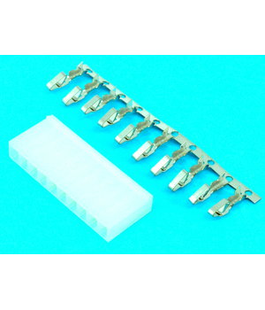 SASLĒGVIENOJUMS 10pin sieviešu 3,96 mm, 5A 250VAC

 CJL710.jpg