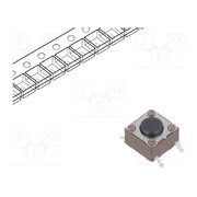 TSS 61 K Microswitch TACT; SPST-NO; Pos: 2; 0.05A/12VDC; SMD; none; 1N; 4.3mm Zda7Qqig3RlXsQDnXJCUzoOsDDSUvzNDQ_kYpYiTAvY