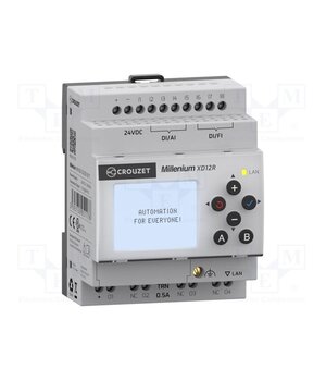 MXD12SD1ET Programmable relay; IN: 8; Analog in: 4; OUT: 4; Millenium; IP20 jdHA6d5WbWUfg-FKaO5JJkVeeq1jkULnLoikAUim4G8