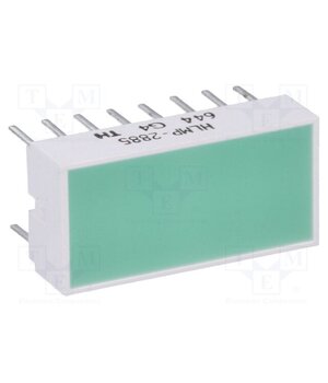 HLMP-2885 LED backlight; green; Lens: diffused,green; λd: 567nm; 22÷100mcd iTIHFQwvgM4zxVtBS80dimK5oehEmMfoIO8hicEBU-0