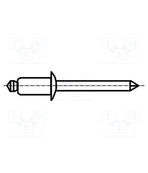 1366653 Rivet; aluminium; Rivet diam: 4.8mm; L.rivet: 11mm; BN: BN 924 s_i0KuLPWdT8e1DUy1-DmvUTxZXVKNVrXKmesoK3AGk