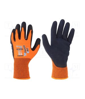 53742 Protective gloves; Size: 10,XL; orange; acrylic,latex CCtqsJPfDCFLA8hR2uqW_CnddcqVbDGEF4PUQ8cSfT8
