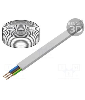 B50900 Wire: mains; BiTinstal H(p); 3G1.5mm2; Insulation: LSZH; Core: Cu V5phDDC8FN1BwsL0qQ9ct35E6AsO-GHCi-H0hJBIvPk