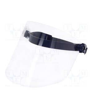 L1520100 Face protection; 1mm; hinged visor,adjustable tape ccM3_kXTipykulEnMRmvb99lkkAzr5b9Kb9P37wjVVo