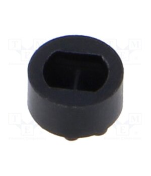 LTM-120 Spacer sleeve; LED; Øout: 5.1mm; ØLED: 3mm; L: 3.1mm; black; UL94V-0 LnXqa5BzYTQcsM3BOdNp57nx9x_vy1OqPxusxHmm3a0