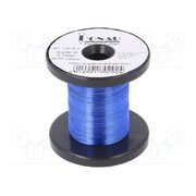LD15-2 Silver plated copper wires; 0.15mm; blue; Cu,silver plated; 100m aKI3Intm8y1qlJcEsnmxd6kKFIPOF4kpyoCBX6JcGYM