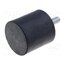 DVA.4-40-40-M8-23-55 Vibroisolation foot; Ø: 40mm; H: 40mm; Shore hardness: 55±5; 1820N qi1VrWWxjH5TX7hnK9ErQ627ymXpiVF3PO5vY1Ey3Y4