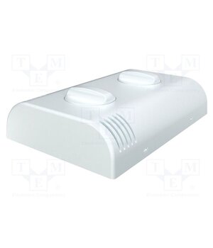 61.6053000 Enclosure: wall mounting; X: 80mm; Y: 120mm; Z: 33.2mm; ABS; white eND_6Ro_FbD_ayECx00ATxwjoEDjm7KbCUDfEDcc3-M
