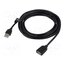 VAS-A44-B300 Cable; USB 2.0; USB A socket,USB A plug; nickel plated; 3m; black ZQq_y3LPZaeSqEgAKLxSs2S_SLkzF3OP6id0cE-ycmM