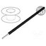 3053/1 BK005 Wire; HookUp Wire; 20AWG; wire; Cu; PVC; black; 300V; 30.5m; 100ft T2GF2OazQ2DNF9uXxGIURSN4gVQ5S0zLvjks4qiDc0k