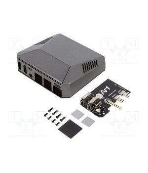ARG-15391 Enclosure: for computer; Raspberry Pi 4 B; aluminium; grey y8XR8iGle6b3AWj7S6PXdHP1JWkaEYasH4qzaeF7B34