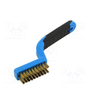 HT3B644 Brush; wire; brass; plastic; 180mm; Number of rows: 3 odGCaqFDecaWswqrgKvnnZtUsrohz6Re9mukbndC9Vs