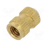 1386204 Threaded insert; brass; without coating; M3; BN 1045; L: 7mm gnYBixdoZrw0iniFvRevM8dEIgA92lhMo89JLW0Wis4