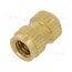 1386204 Threaded insert; brass; without coating; M3; BN 1045; L: 7mm gnYBixdoZrw0iniFvRevM8dEIgA92lhMo89JLW0Wis4