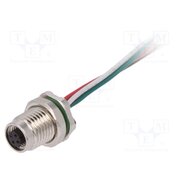 PXMBNI05RPF04AFL001 Connector: M5; socket; female; cables; PIN: 4; IP67; 60V; 100mm; 1A ZkgGLFhS2ClAE5ZA2cHyRniVEPc0WFb8vtFKE_9TkMw