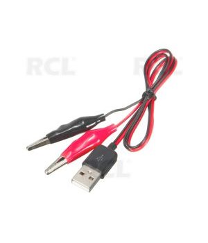 Aligatoru skava uz USB vīriešu 0,6 m

 CLA220.jpg