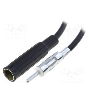 ZRS-PA-500 Cable; DIN socket,DIN plug; black; straight; 5m jNkCrqetSzEZaSF-dq7PEy3wckJqV36mMzzZxRAVKjg