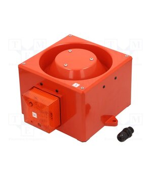 204678 Signaller: lighting-sound; 24VDC; siren,flashing light; amber Cb3NNHCoxOewe2AB3QSMvKH31UvR5lXoOEUxNgdIDq0