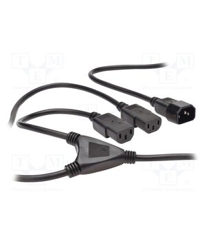 AK-440400-017-S Cable; IEC C13 female x2,IEC C14 male; 1.7m; black; 10A; 250V _G--ymkeh6iuyfLMmiPpq1H58Sm-eMwwwBrPnG-vhRk