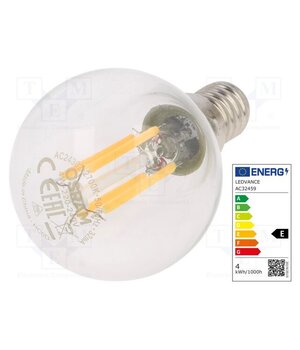 4058075438590 LED lamp; white warm; E14; 230VAC; 470lm; P: 4W; 2700K; CRImin: 80 TiakmBq-kHSroACrZFiKyM0_lL85l_wDqi_fdU7jHbY