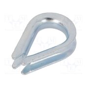 KU.6 Thimble for rope; steel; for rope; Ørope: 6mm; zinc; DIN 6899B NITQJ-ckdkSq6_sT_YM2kaMTnzCMCLZNpsqkSFHcMgU