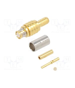 SMP-FS-C19 Connector: coaxial; plug; female; SMP; soldering,crimped; straight O3yuDUOa2ldkY9JTy0YxmF3FOH-BH-TzGmu7vjcb1Rs