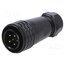 SA2010/P6IIB-1 Connector: circular; plug; male; PIN: 6(4+2); IP67; SA20; 8÷12mm 6v2WQEQSUA_TzR23UNMTOMKAMDb3JOiG2ugAeuQWQsk