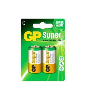 BATTERY GP Super Alkaline, 14AU LR14, 1,5 V

 BGR14U.jpg
