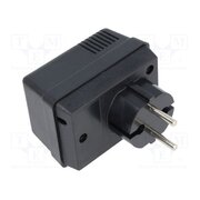 KM-47 BK Enclosure: for power supplies; vented; X: 50mm; Y: 70mm; Z: 47mm; ABS Ts94RhgZDwA20eequnLPsx0WpqE23st3ZzykdExwGLY