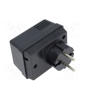 KM-47 BK Enclosure: for power supplies; vented; X: 50mm; Y: 70mm; Z: 47mm; ABS Ts94RhgZDwA20eequnLPsx0WpqE23st3ZzykdExwGLY