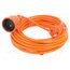 W-96963 Extension lead; 2x1.5mm2; Sockets: 1; PVC; orange; 10m; 16A NLH28qVzFJh80swjC2HhH3mOyincxwuNLsHtjlR8FnU