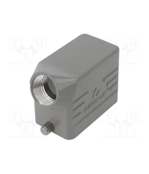 D10B-SE-2G-M25 Enclosure for connectors: HDC; angled; size D10B; for cable; M25 wqufInAox2c9E_LMfP-TAN5nCgizWqG1riJXwtkfUuU