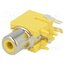 973 Connector: RCA; socket; female; angled 90°; THT; brass; on PCBs u_ZMwrkhafntsigm8Pq7wujibV_dZAgFOxDSqD2SyTo