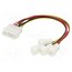 AK-CB001 Wire: for fan supplying; Plug: straight; 0.15m; splitter 4x vKfFrllljx83QR0IoC6gZETrWPGofz_eW1ctpKwa6LE
