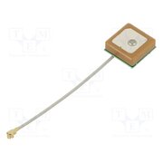 ATIGG1540-1 Antenna; GNSS,GPS; 1dBi; RHCP; SMD; 15x15x4mm; -20÷65°C; Len: 60mm zit_bA3s3j41xE3pZ0ncL0iZECnu1CoDrWr7uVtNPGE