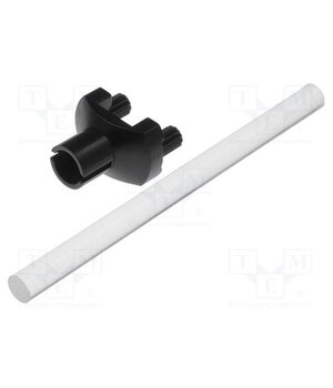 1216.1003 Fiber for LED; Ø3mm; L: 45mm; round; Front: flat zwJ4NpoJJnZKfrrD6Ps4XCnvSMmPBmdTJBIUXeDTX9A