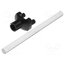 1216.1003 Fiber for LED; Ø3mm; L: 45mm; round; Front: flat zwJ4NpoJJnZKfrrD6Ps4XCnvSMmPBmdTJBIUXeDTX9A