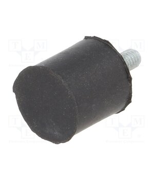 DVA.4-15-15-M4-10-55 Vibroisolation foot; Ø: 15mm; H: 15mm; Shore hardness: 40±5; 241N NoviQp7pEHr7aN6Akq1VhHnUkk-j1rRth4ge6cY6ubY